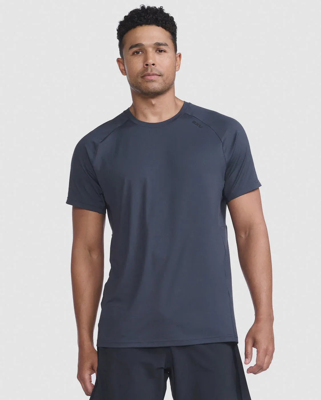 2XU Mens Motion Tee - India Ink/Black