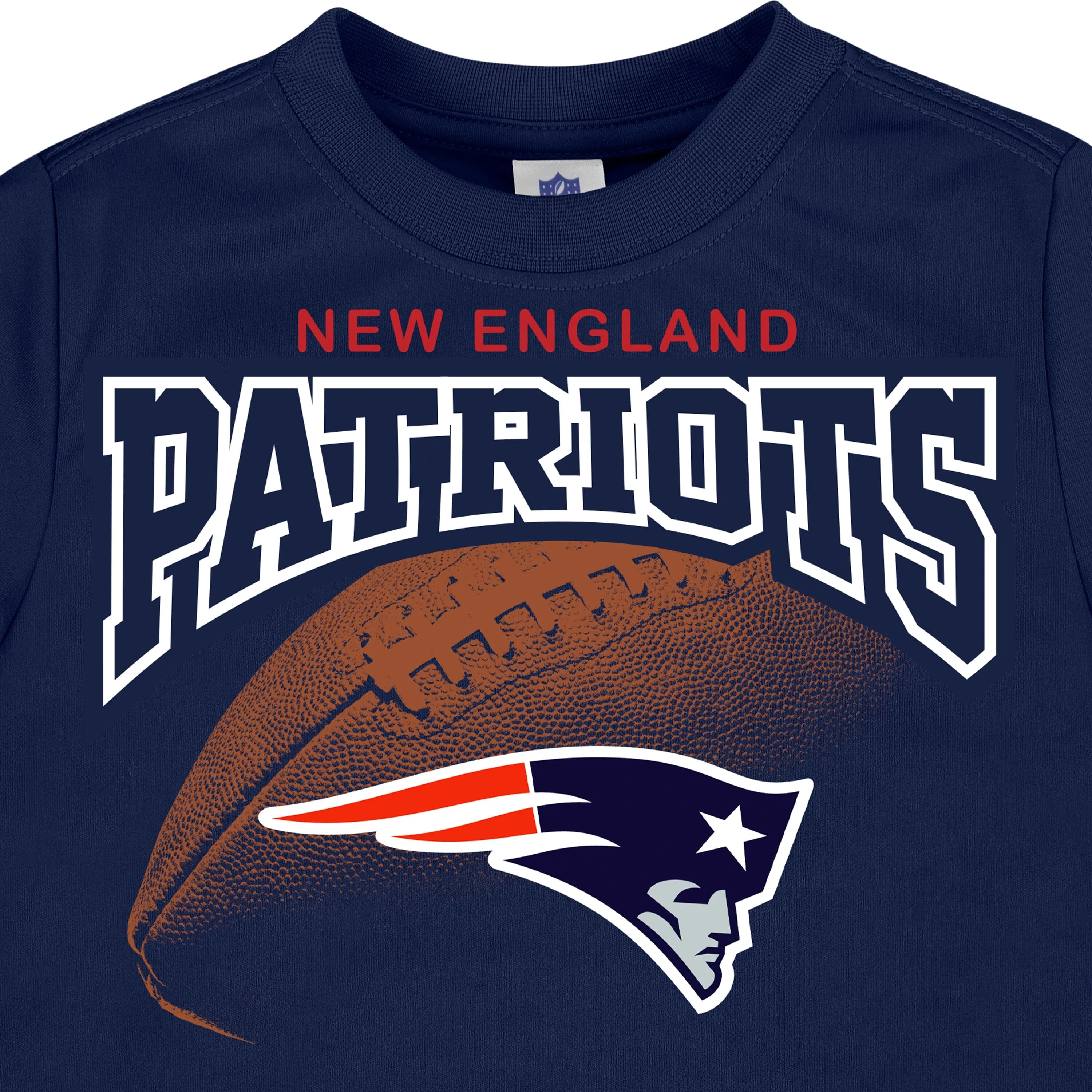 3-Pack Baby & Toddler Boys Patriots Short Sleeve Shirts