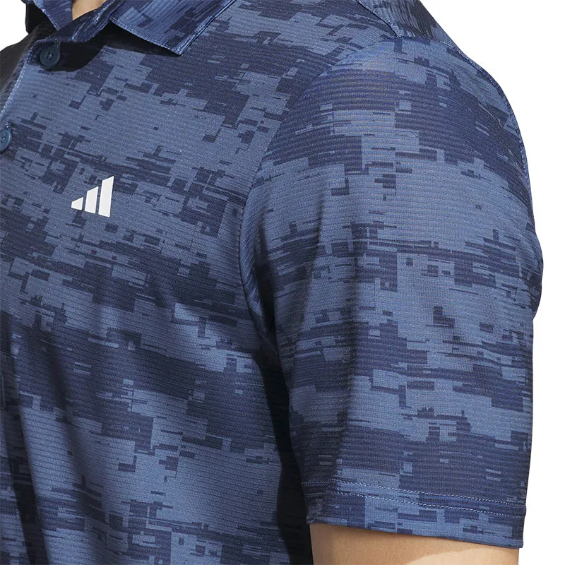 ADIDAS Ultimate365 HEAT.RDY Stripe Men’s Polo  (Ink)