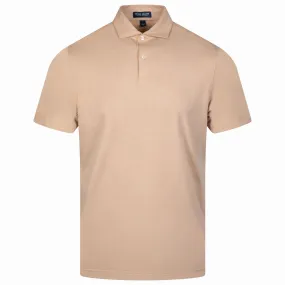 Albatross Cotton Blend Pique Polo Summer Dunes - SS24