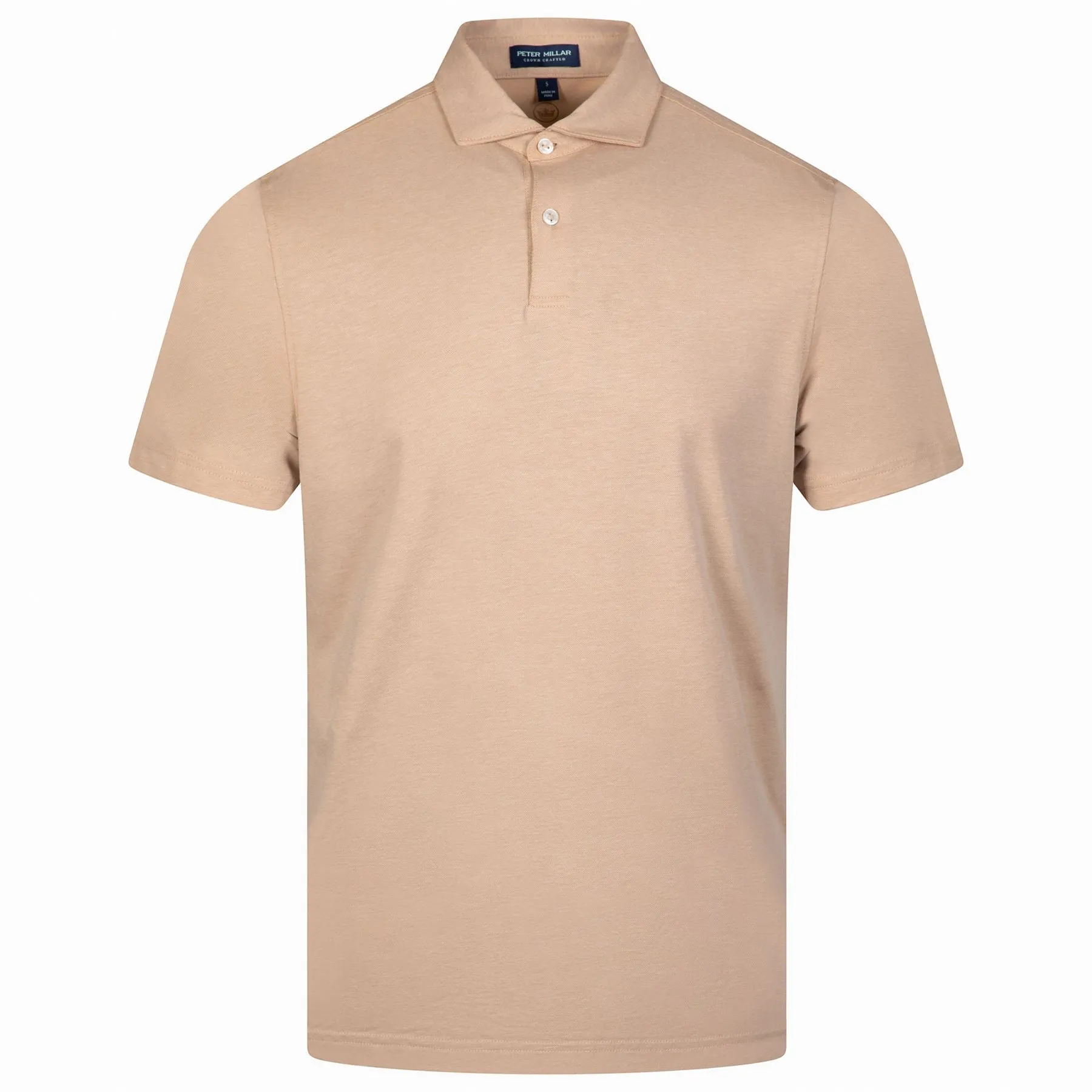 Albatross Cotton Blend Pique Polo Summer Dunes - SS24