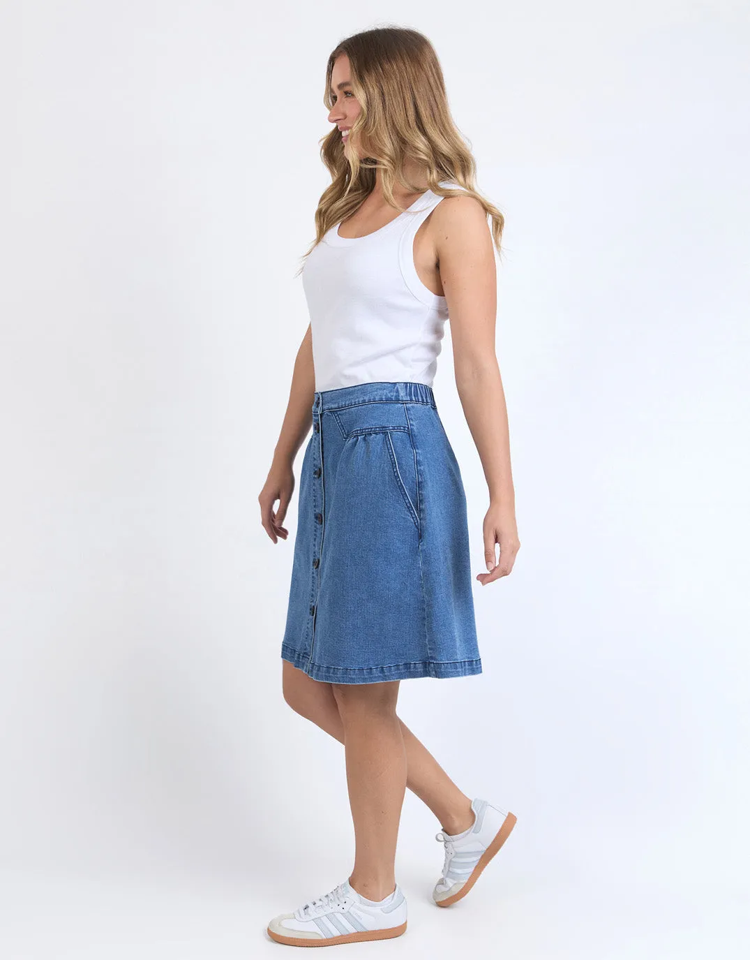 Amanda Skirt - Light Blue