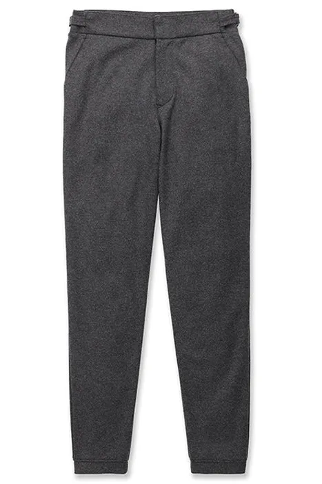 APL Charcoal Grey Slim Fit Wool Joggers