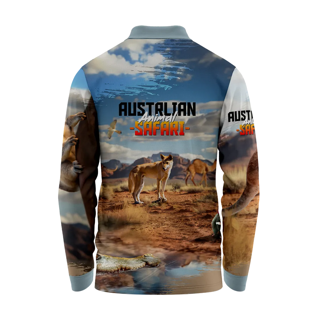 Australian Safari Fishing Shirt - Quick Dry & UV Rated