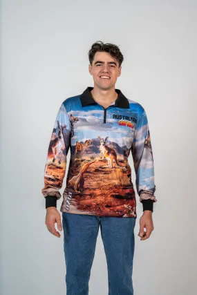 Australian Safari Fishing Shirt - Quick Dry & UV Rated