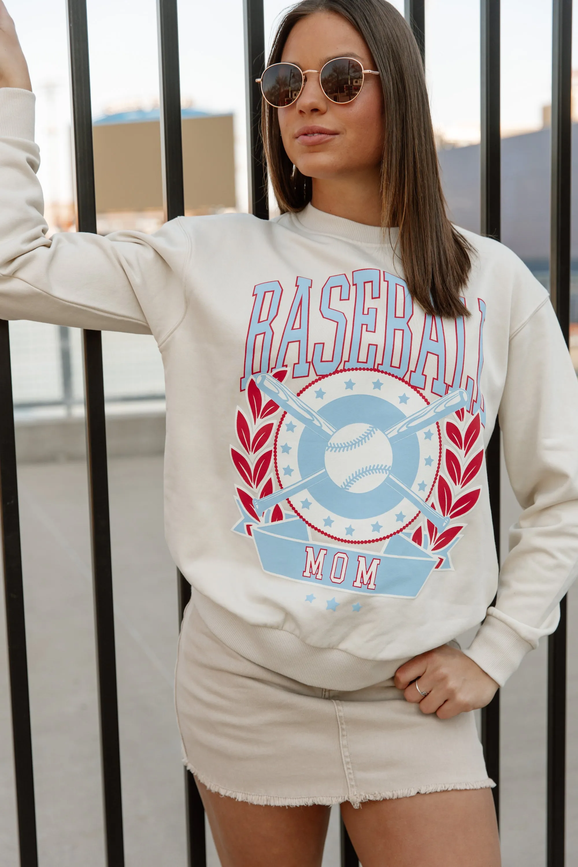 BASEBALL BABE GRAPHIC PULLOVER