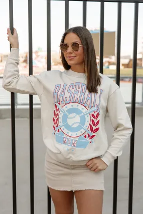 BASEBALL BABE GRAPHIC PULLOVER