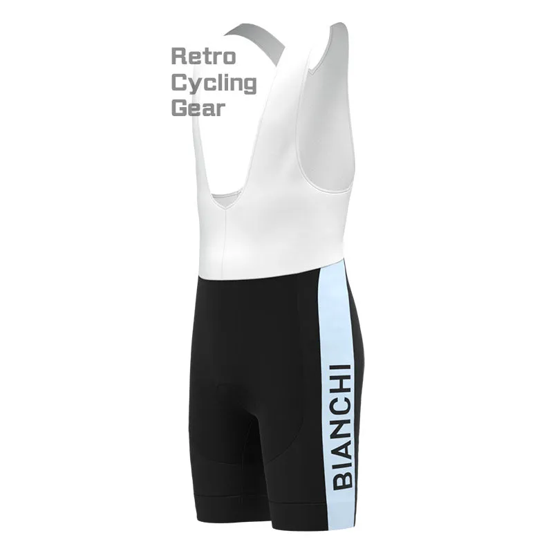 Bianchi Baby Blue Retro Short Sleeve Cycling Kit