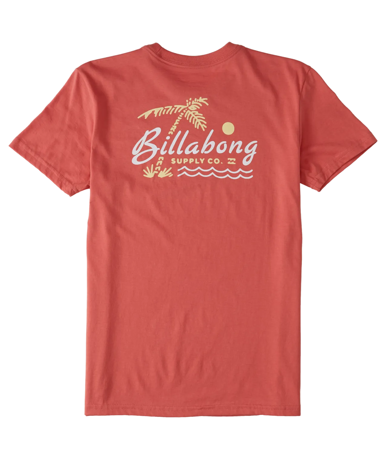 Billabong Social Lounge Boys Tee-Faded Rose