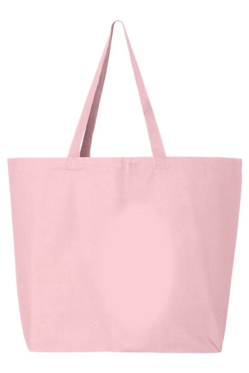 Blue Ribbon Diamond Canvas Jumbo Tote