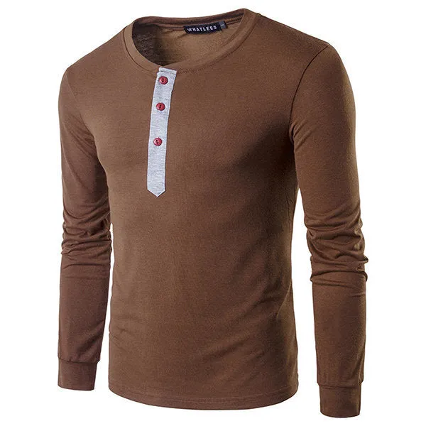 Breathable Long Sleeve Casual T-shirt