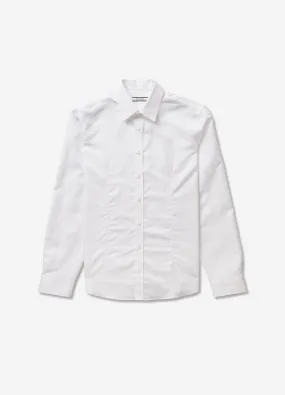 Cotton Linen Shirt White