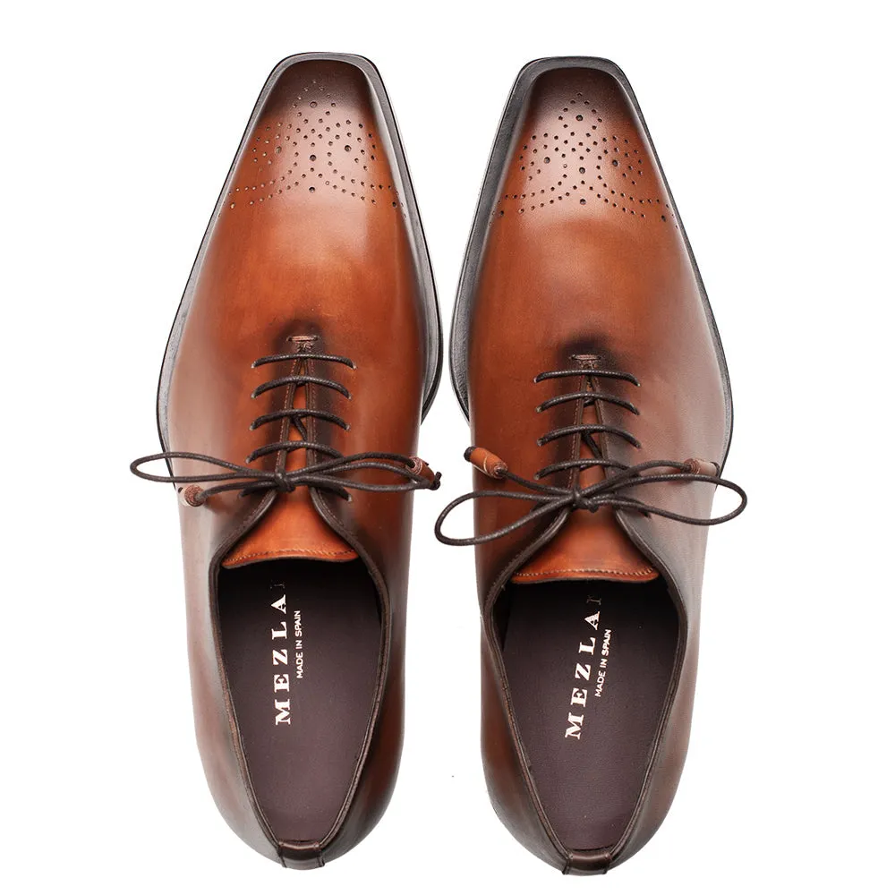 Cupula Patina Leather Whole-Cut Oxford