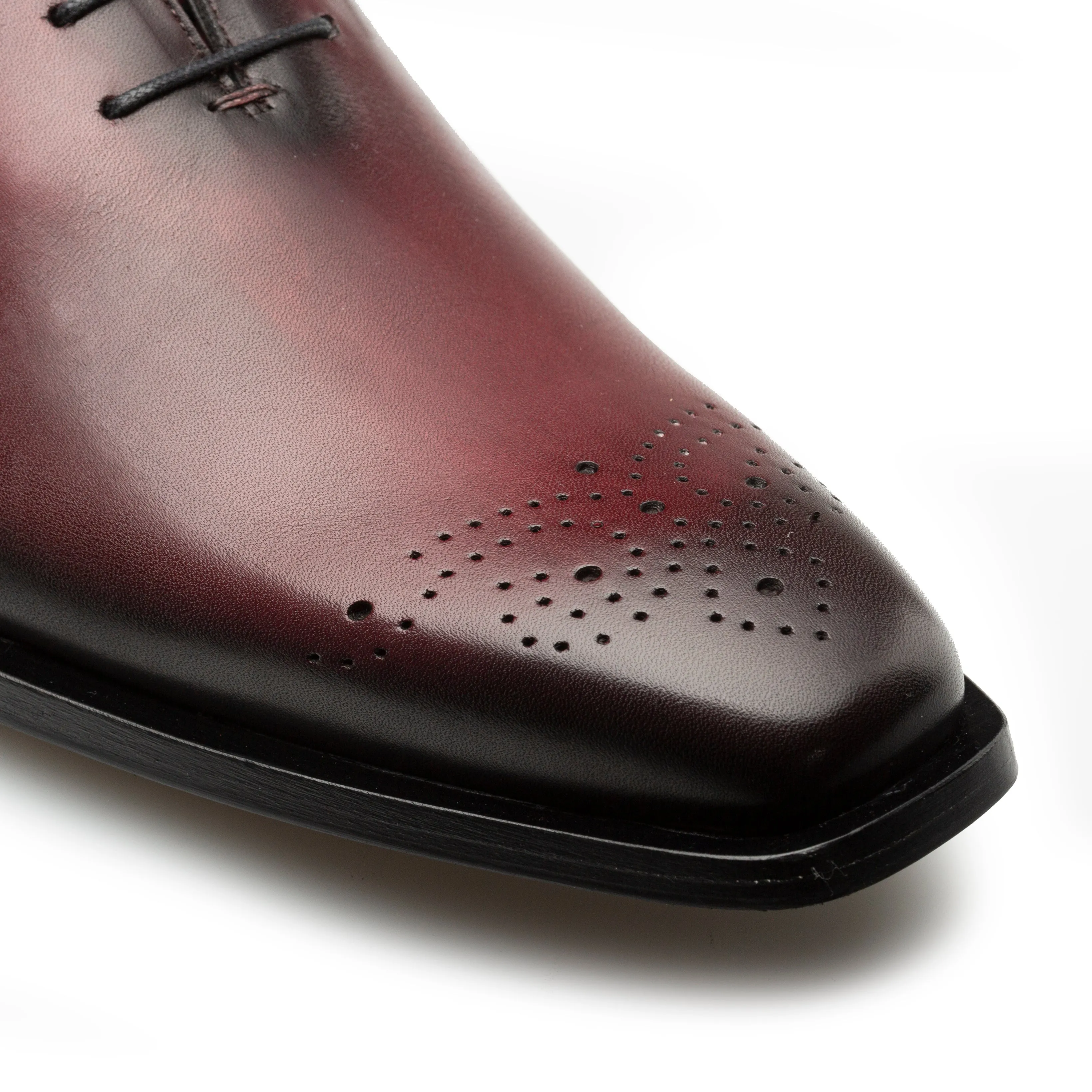 Cupula Patina Leather Whole-Cut Oxford