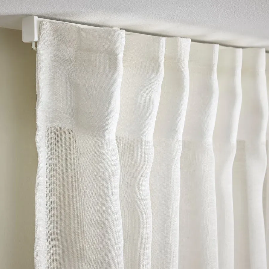 Curtains Ikea Hallebracka, 2 pcs., 145x250 cm, white