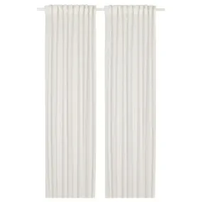 Curtains Ikea Hallebracka, 2 pcs., 145x250 cm, white