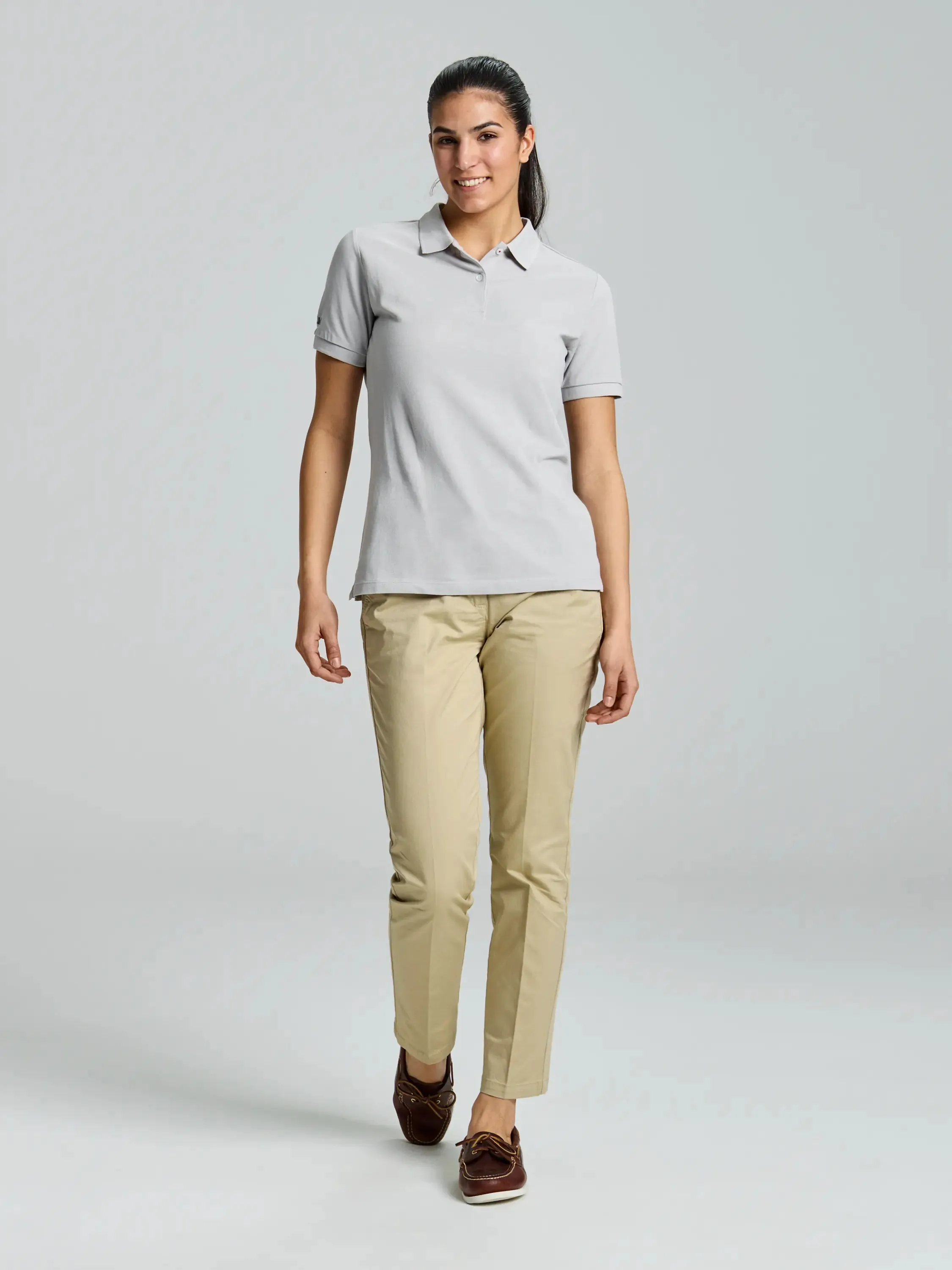 DECK WOMAN POLO SHORT SLEEVE