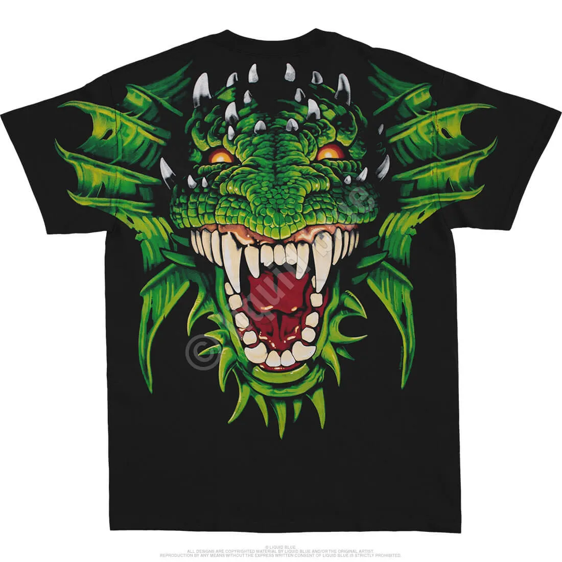 Dragon Head Double Sided T-Shirt