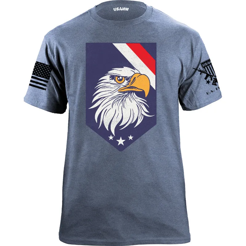 EAGLE HEAD Shield TOP Stripes Tshirt