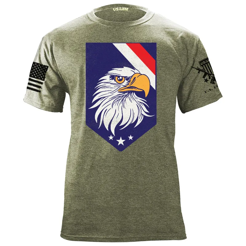 EAGLE HEAD Shield TOP Stripes Tshirt