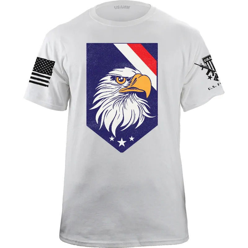 EAGLE HEAD Shield TOP Stripes Tshirt