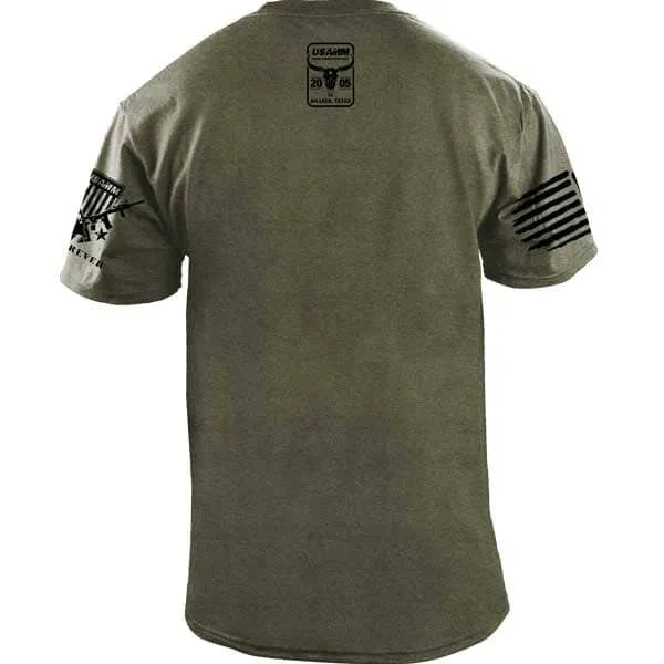 EAGLE HEAD Shield TOP Stripes Tshirt