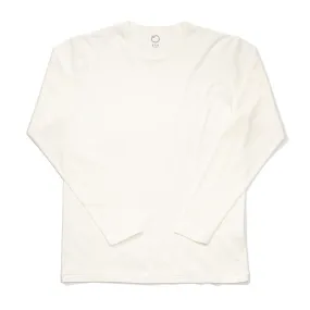 Eiji Long Sleeve Tee White