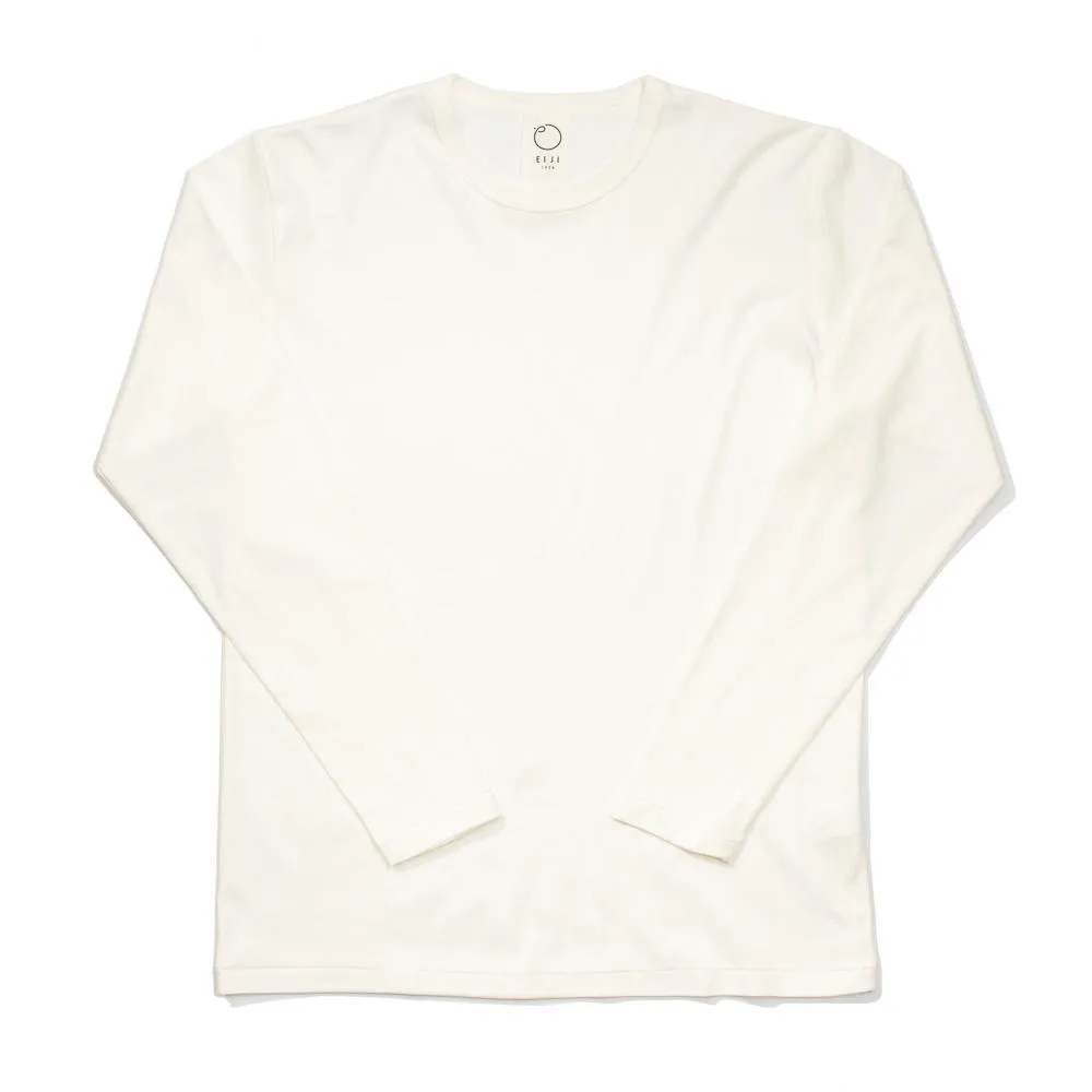 Eiji Long Sleeve Tee White