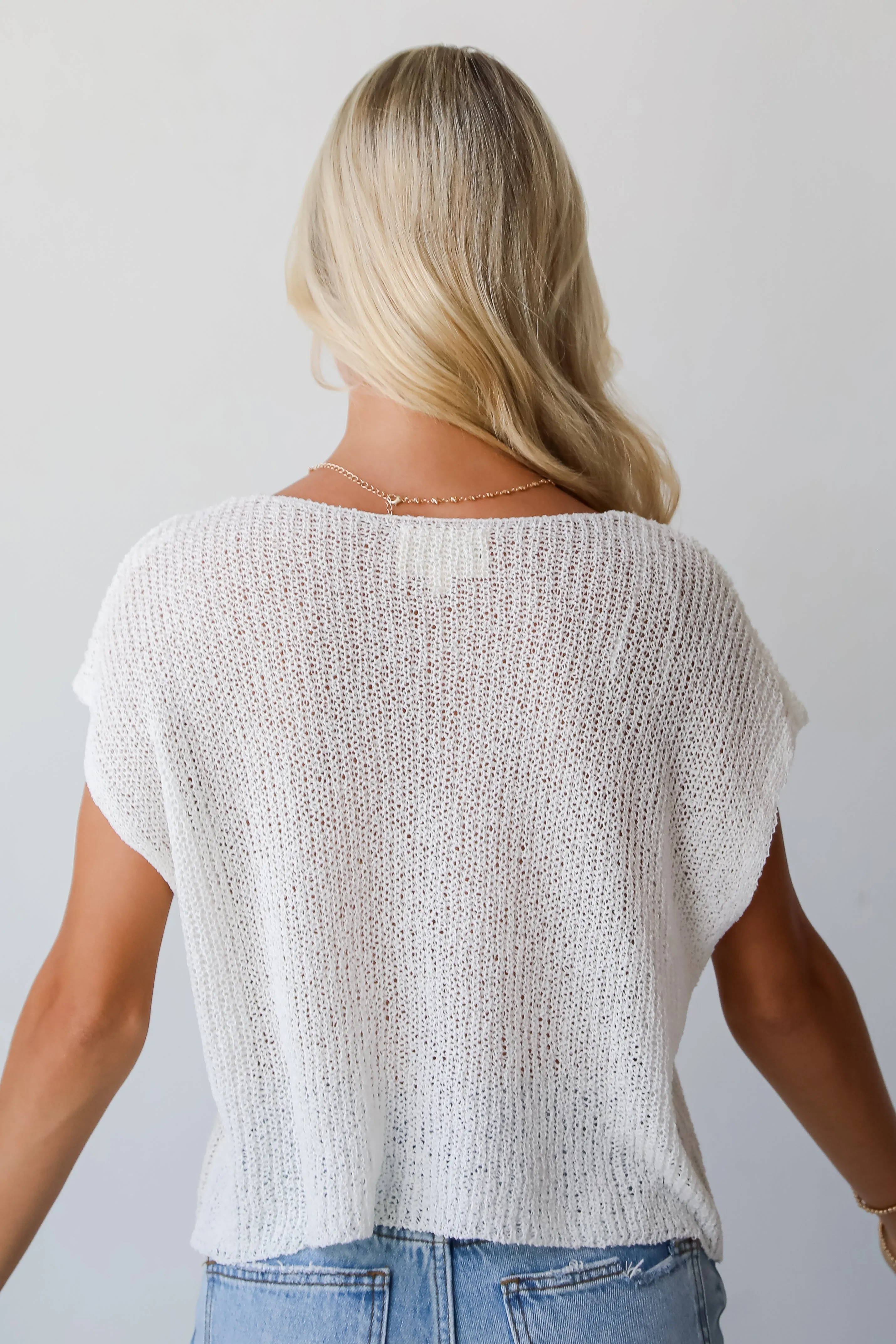 FINAL SALE - Cool Vibes Lightweight Knit Top