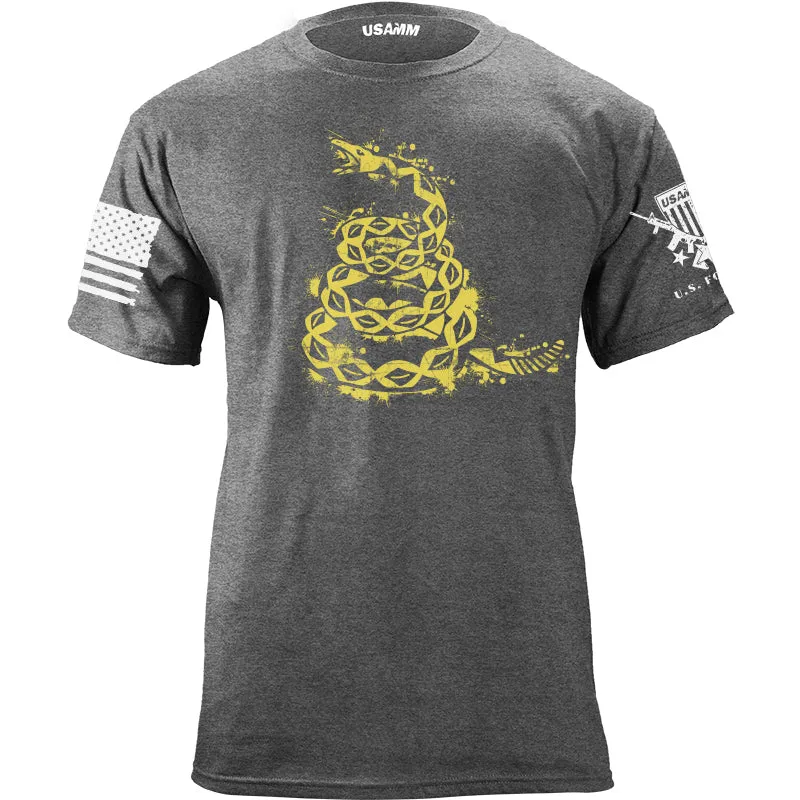 Gadsden Snake Splatter T-Shirt