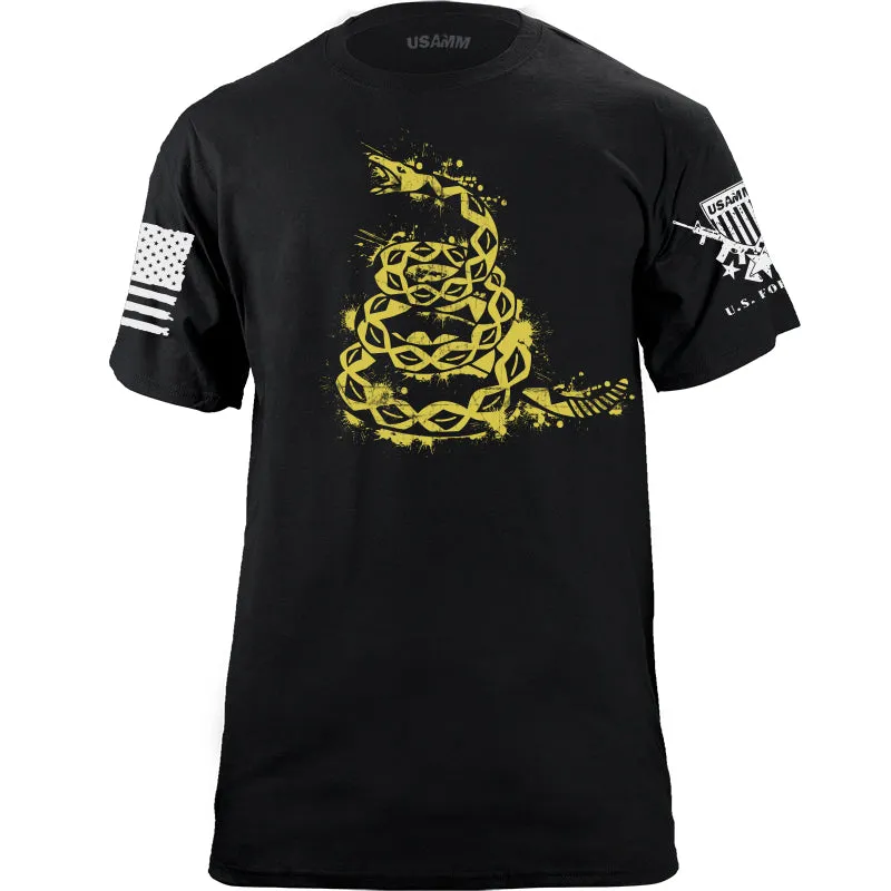 Gadsden Snake Splatter T-Shirt