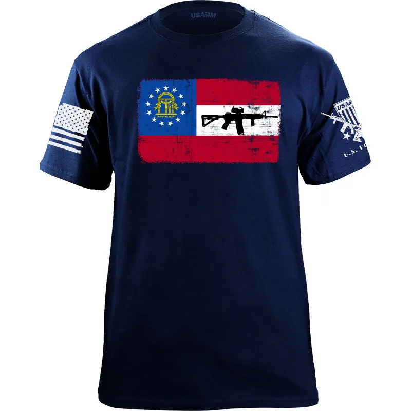 Georgia M4 Flag T-Shirt