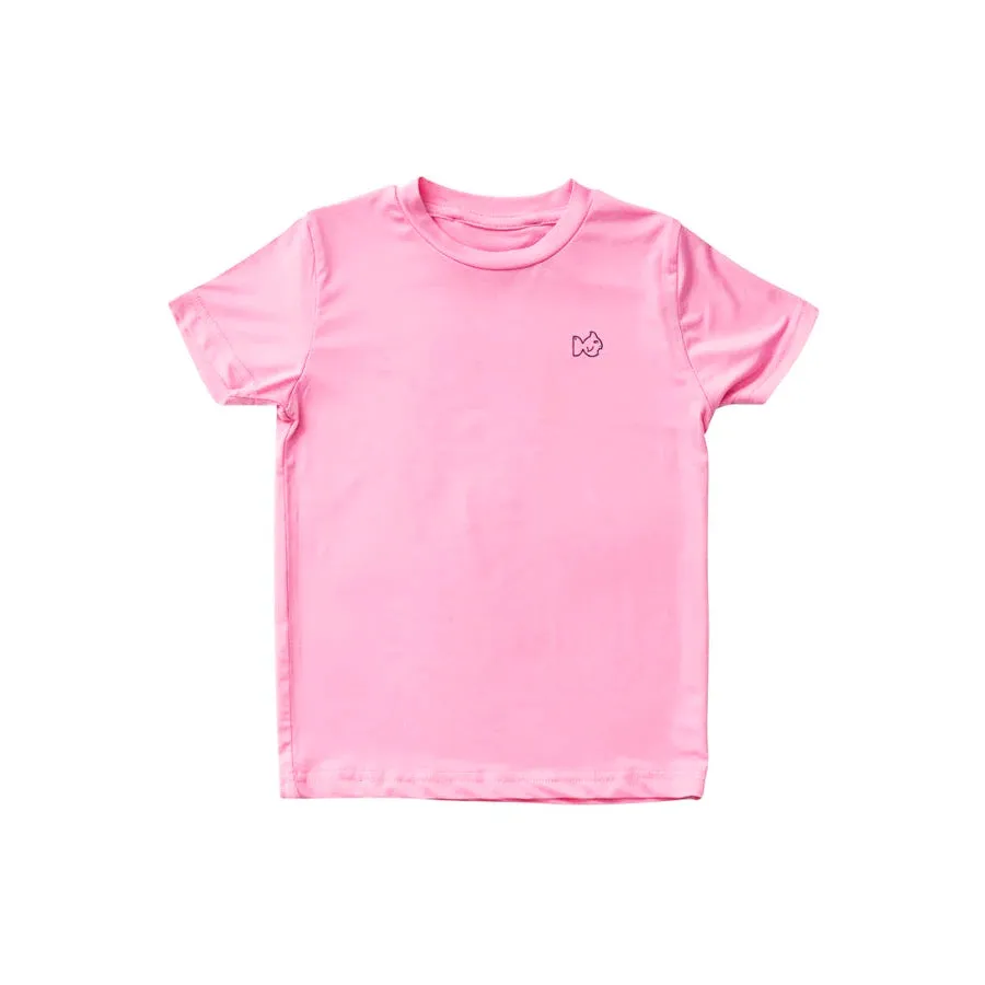 Girl’s Sailfish Performance T-Shirt in Bonbon