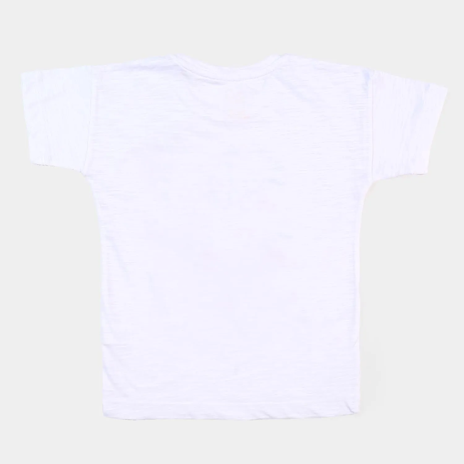 Girls Slub T-Shirt Character - White