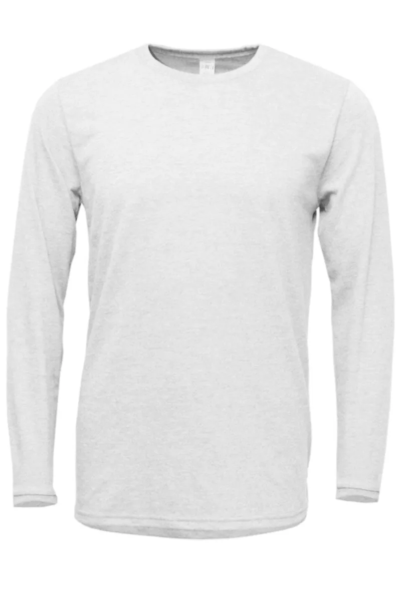 Groovy Disco Santa Adult Soft-Tek Blend Long Sleeve Tee