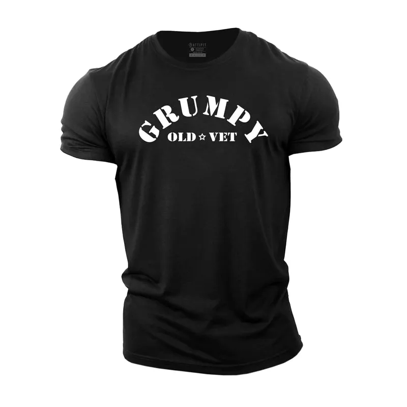 Grumpy Old Vet Cotton T-Shirt