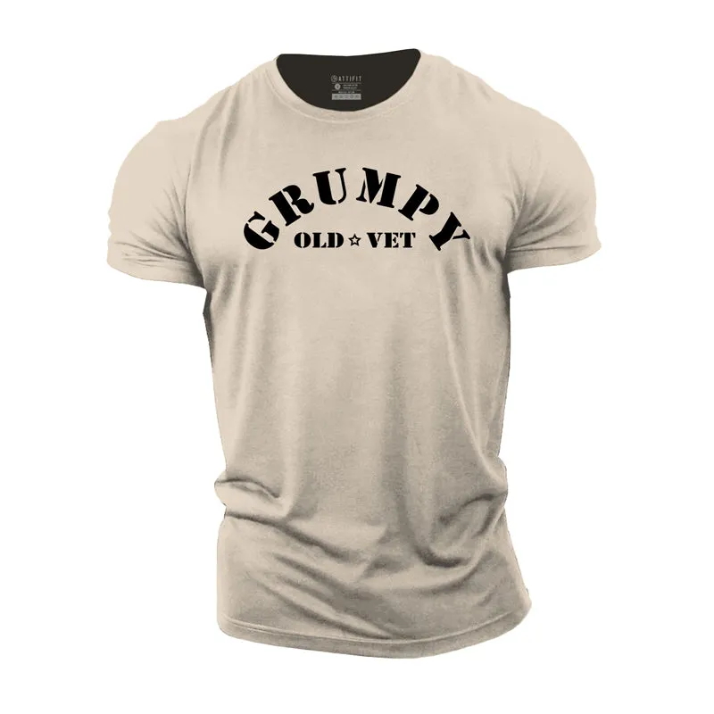 Grumpy Old Vet Cotton T-Shirt