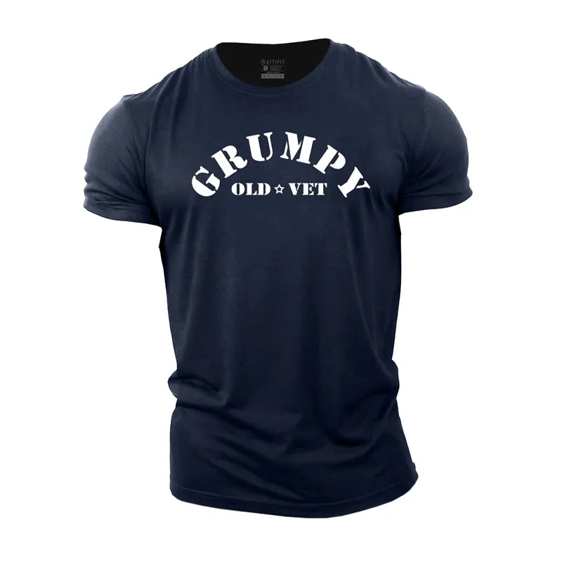 Grumpy Old Vet Cotton T-Shirt