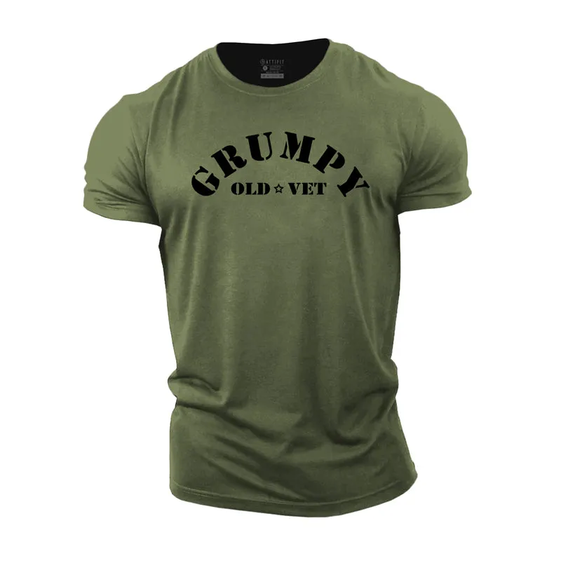 Grumpy Old Vet Cotton T-Shirt