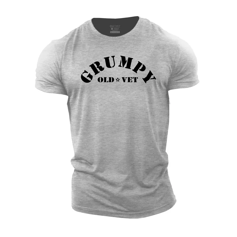 Grumpy Old Vet Cotton T-Shirt