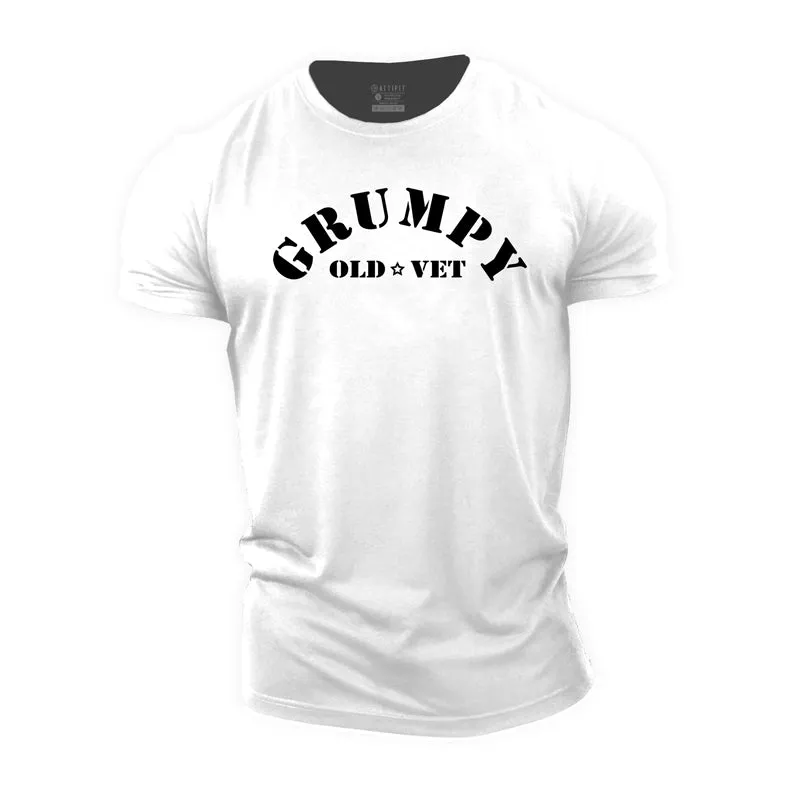 Grumpy Old Vet Cotton T-Shirt