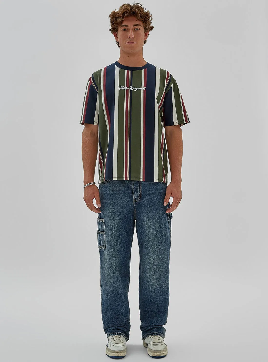 Guess Originals Stripe T-Shirt