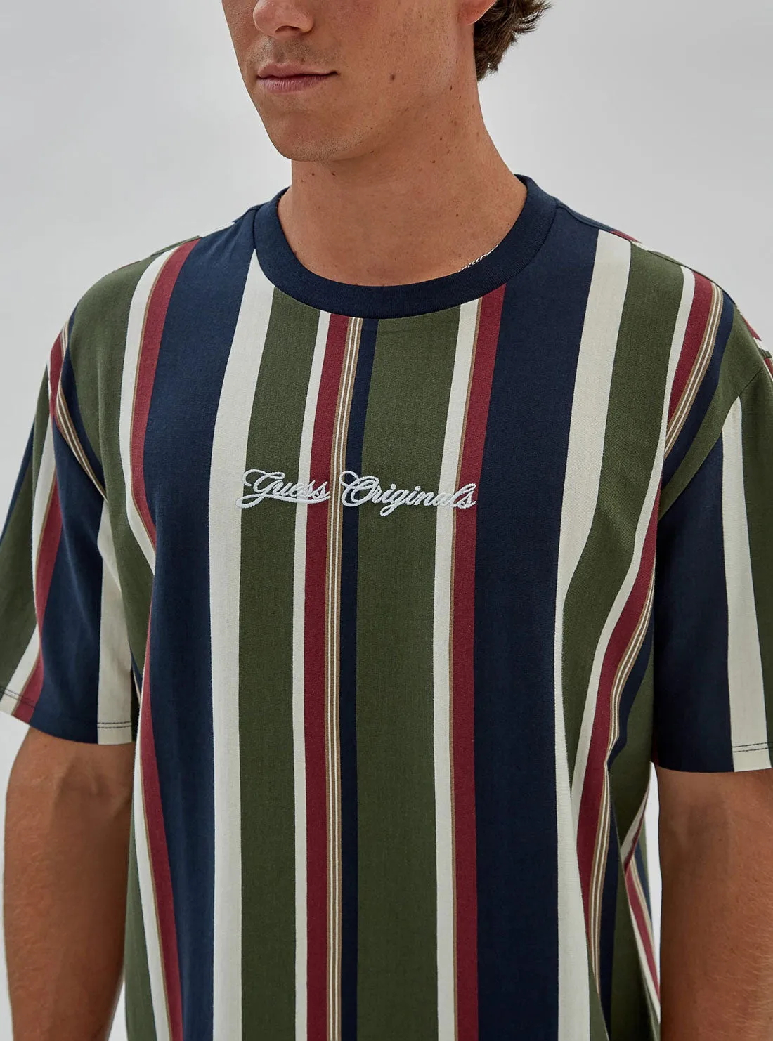 Guess Originals Stripe T-Shirt