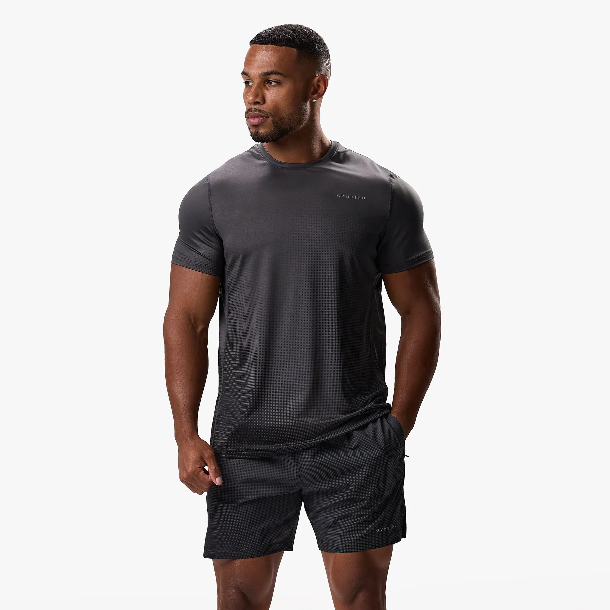 Gym King Elite Tee - Black