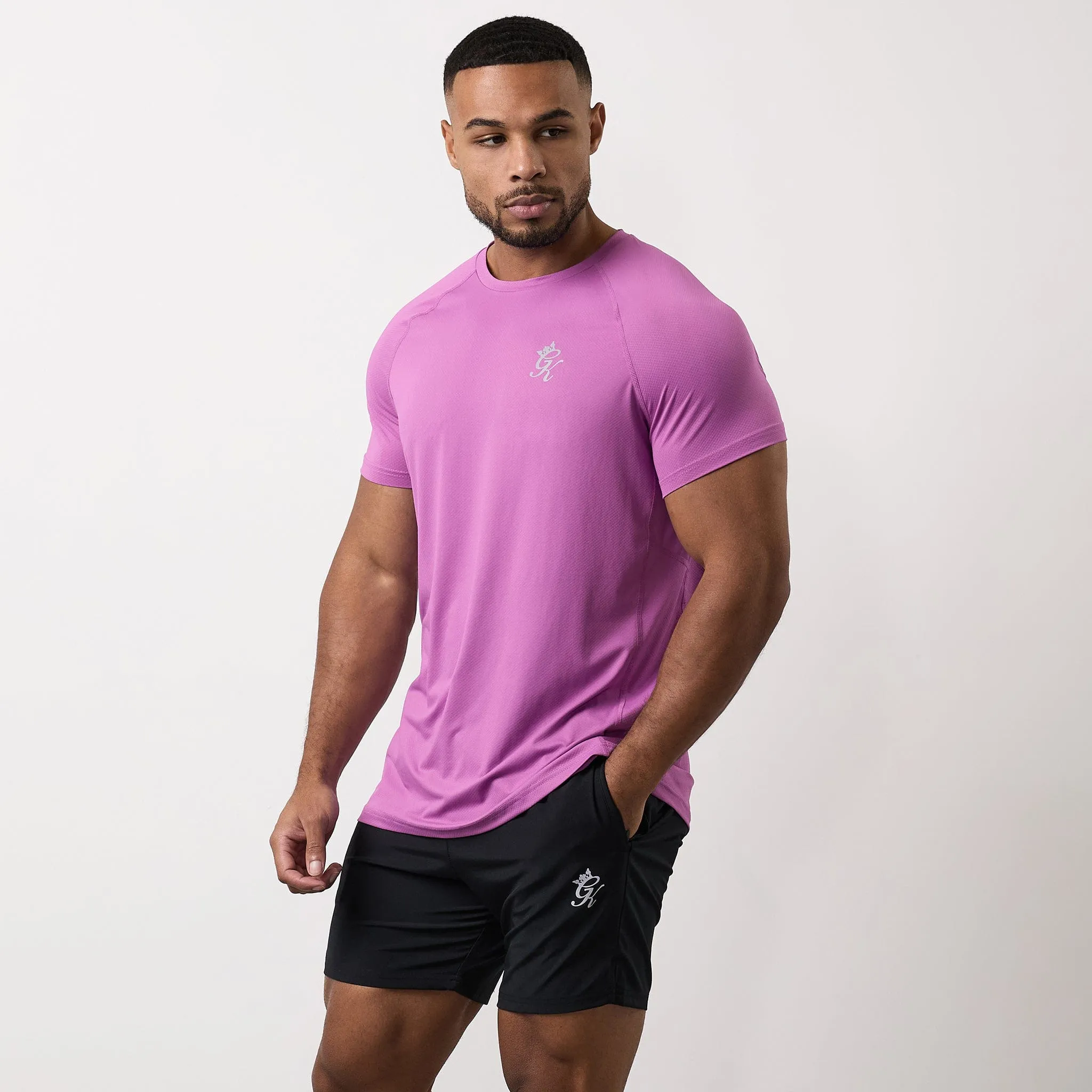 Gym King Energy Tee - Orchid