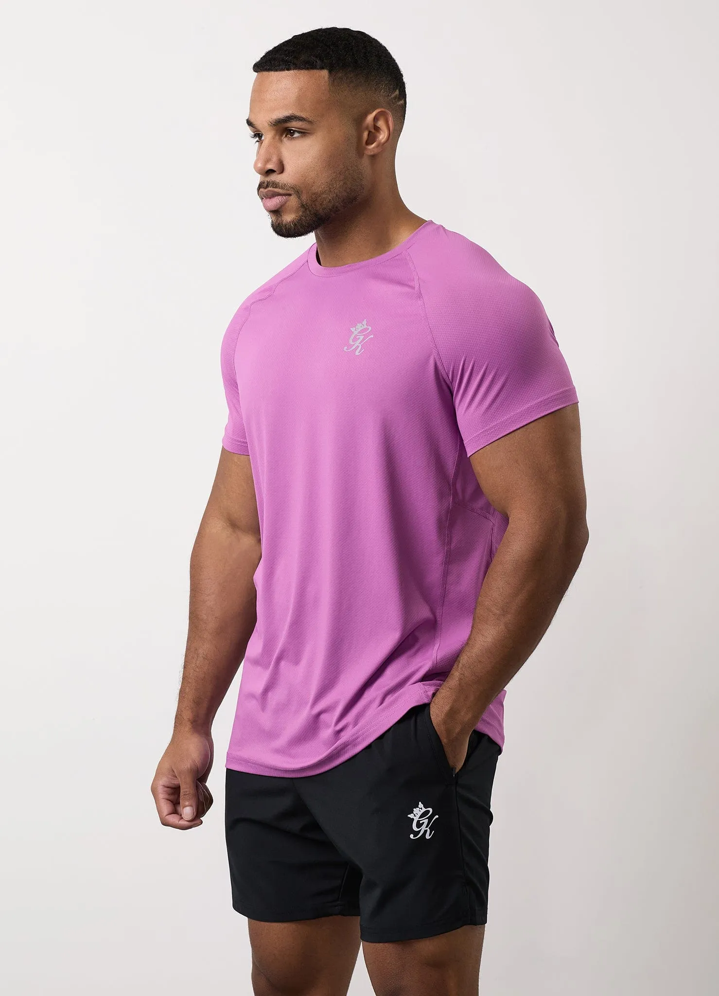 Gym King Energy Tee - Orchid