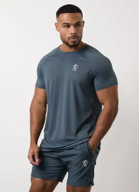 Gym King Energy Tee - Slate Grey