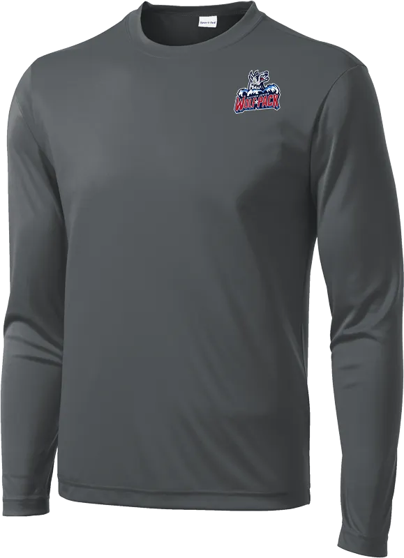 Hartford Jr. Wolfpack Long Sleeve PosiCharge Competitor Tee