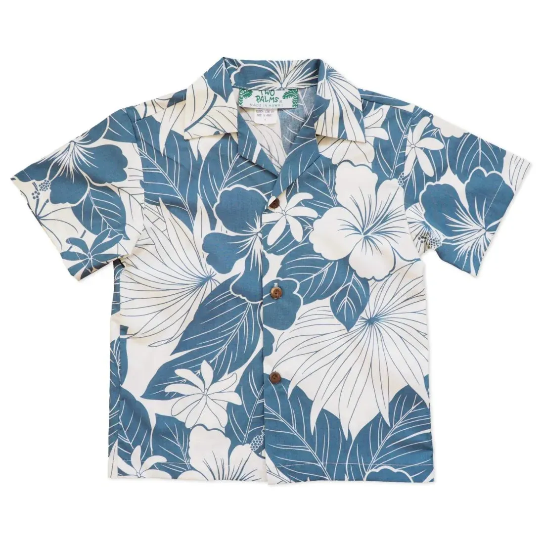 Haven Blue Hawaiian Boy Shirt