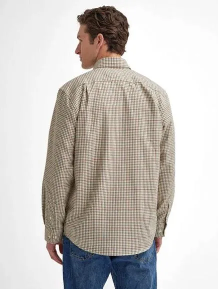 Henderson Thermo Weave Shirt in Ecru by Barbour